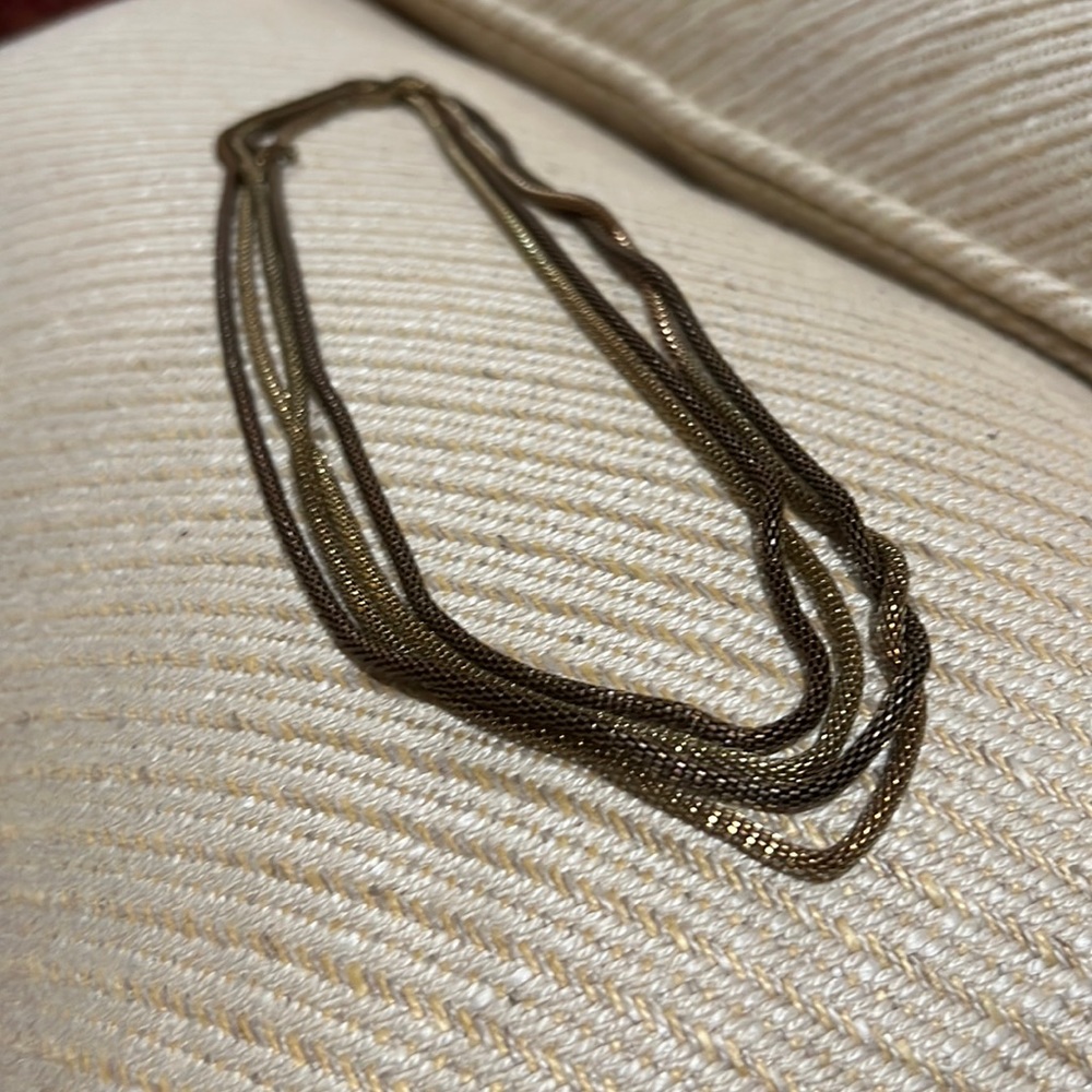 Two Metal Necklaces